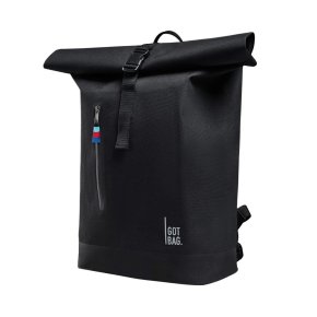 GOTBAG. RollTop lite Laptoprucksack  black